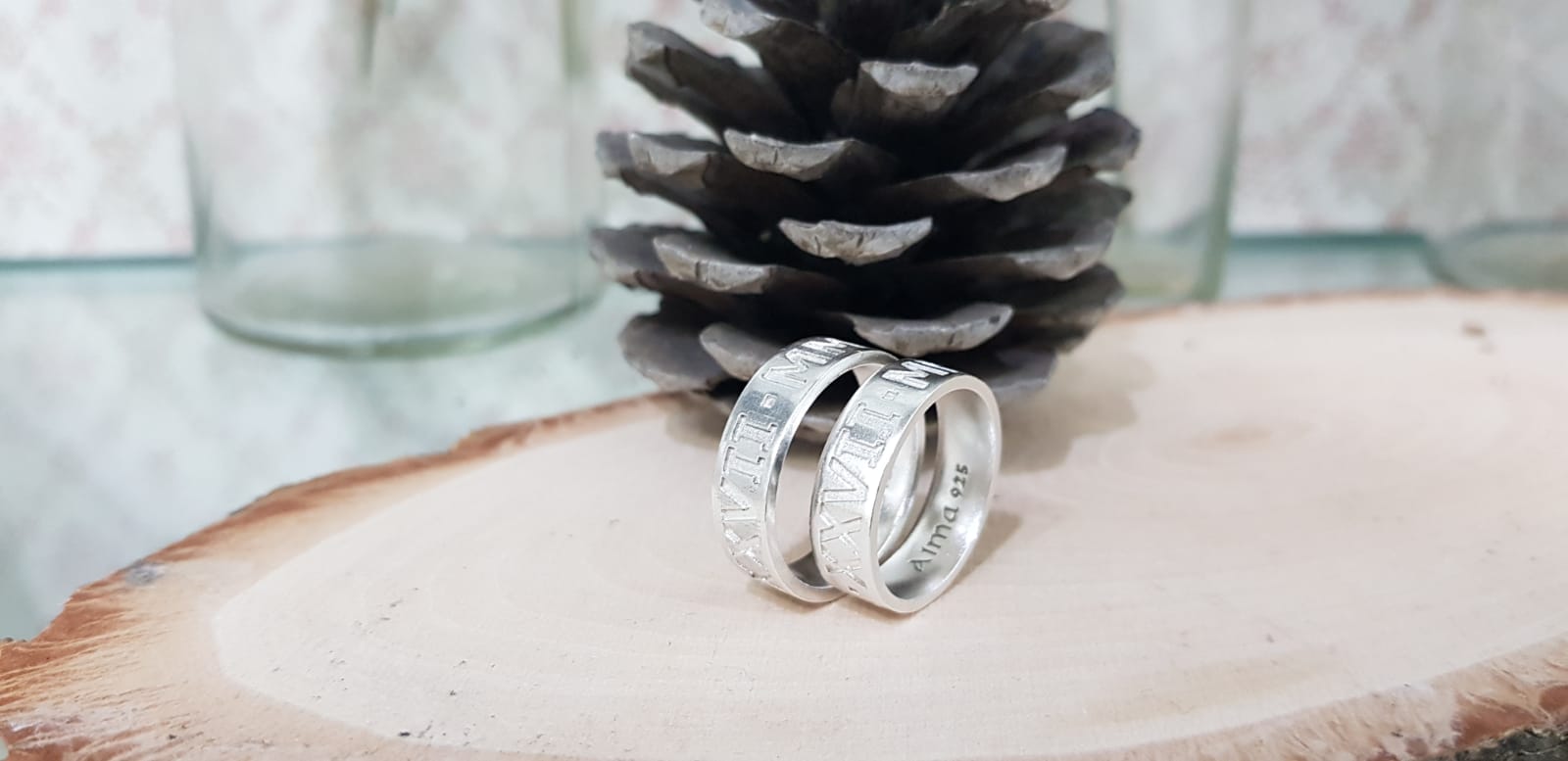 Couple Ring Set 1 Carat Princess CZ Black Stainless Steel Wedding Ring – LA  NY Jewelry